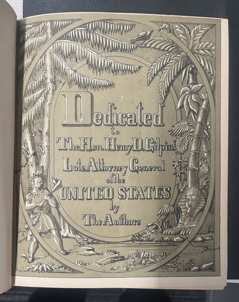 Illustrated dedication to Henry D. Gilpin