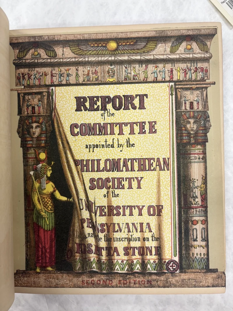 S067: Chromolithographic title with red “SECOND EDITION” lettering