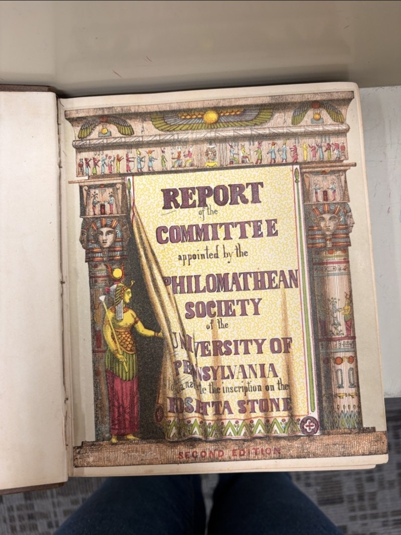 Chromolithographic title with SECOND EDITION in red block capitals