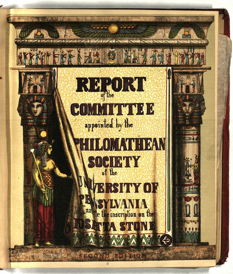 Illustrated 1859 second-edition title page