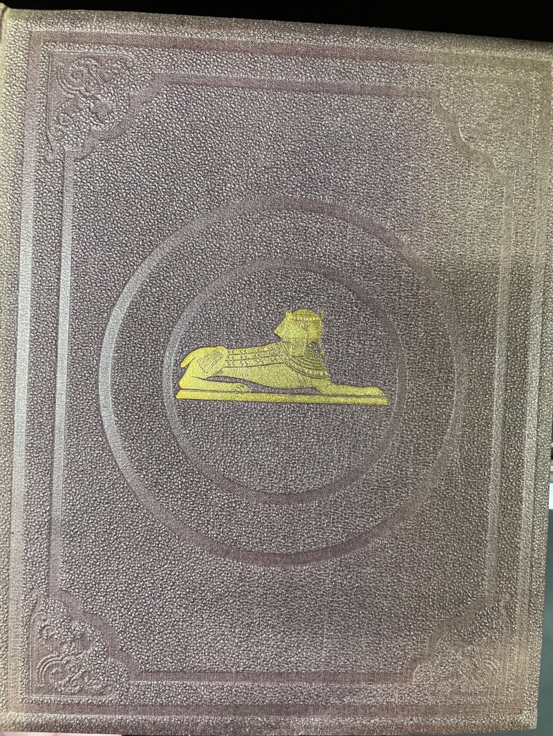 S061: Original cloth front binding