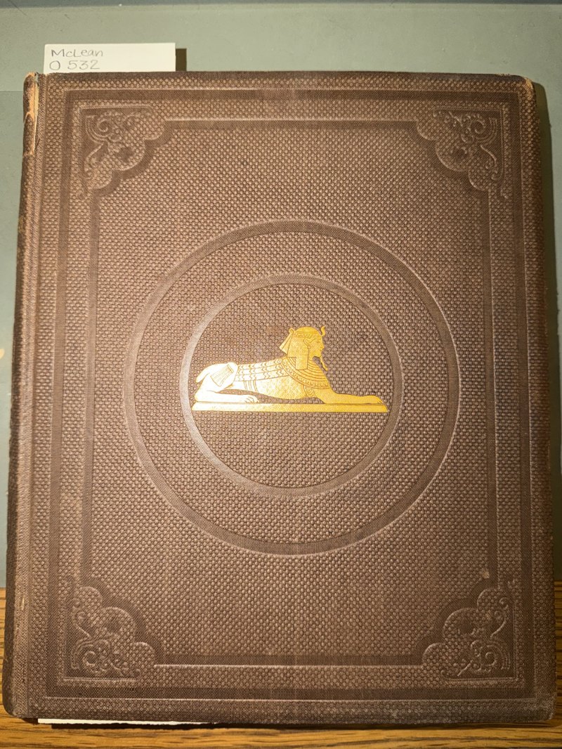 Original brown cloth front binding