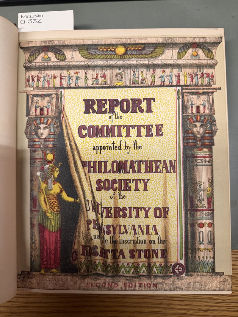 Chromolithographic title with red block-capital SECOND EDITION statement