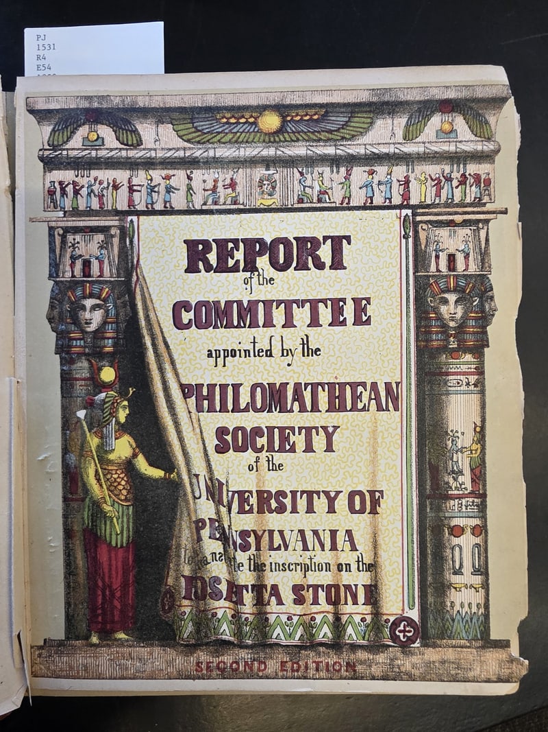 Chromolithographed title page