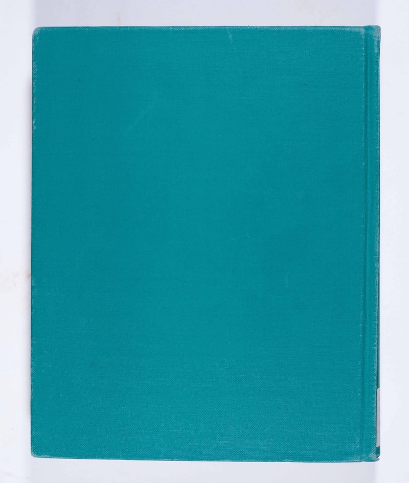 Later teal cloth rear cover