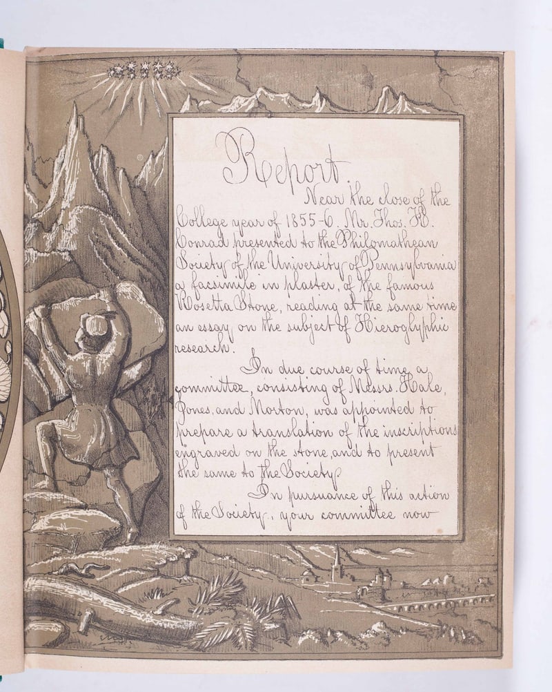 Opening of the Report