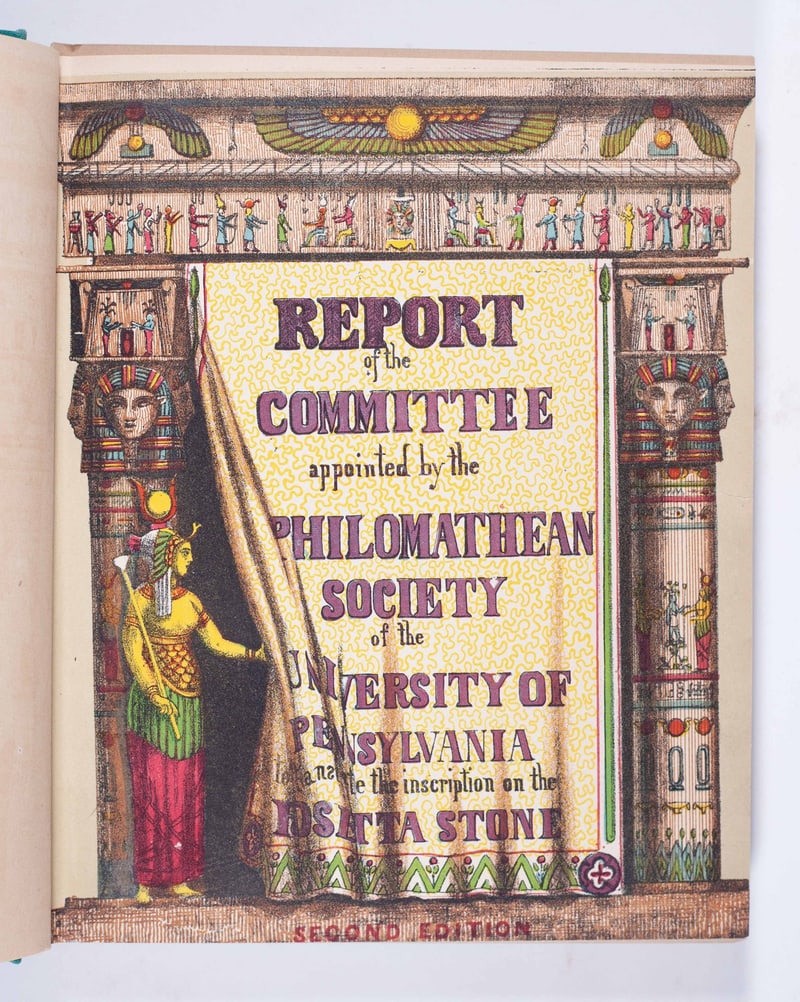 Chromolithographed title of the 1859 second edition